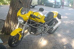 La moto di Mattia: Monster 620 S